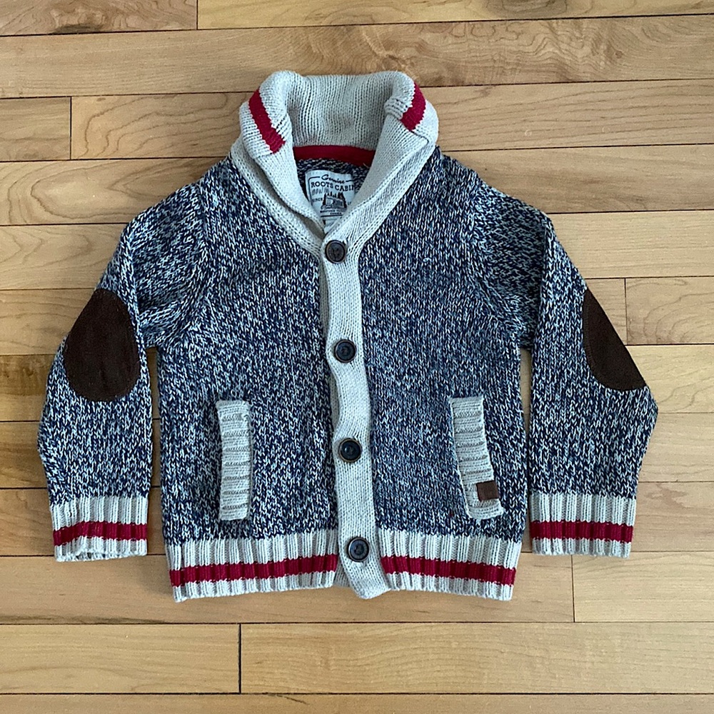 Roots Toddler Cabin Shawl Cardigan